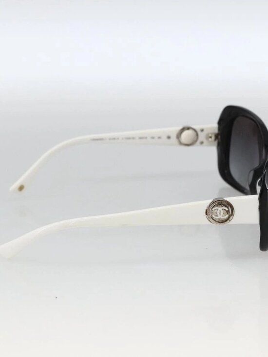 GUCCI Sunglasses plastic Black White Auth bs33727 main image 7